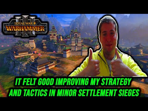I'm Getting Better At Minor Settlement Battles Despite Having Uneven Odds | Total War Warhammer 3