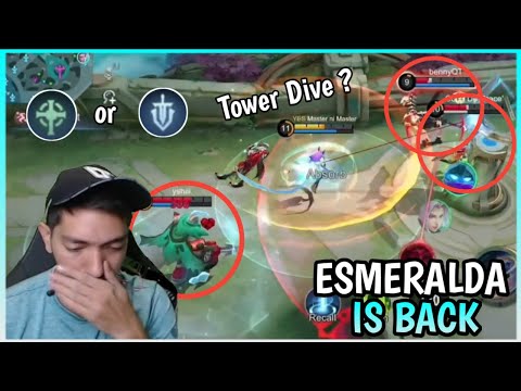 Improved Esmeralda with New Emblem | Esmeralda Gameplay | MLBB