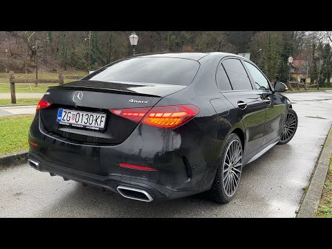 My MERCEDES C-CLASS AMG Line 2023 - FIRST LOOK & visual REVIEW (exterior, interior, POV)