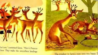 Rudolph the Red - Nosed Reindeer Christmas read aloud story book Holiday Santa