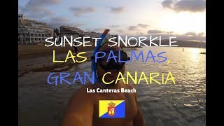 Snorkeling in Las Palmas, Gran Canaria (Las Canteras Beach)