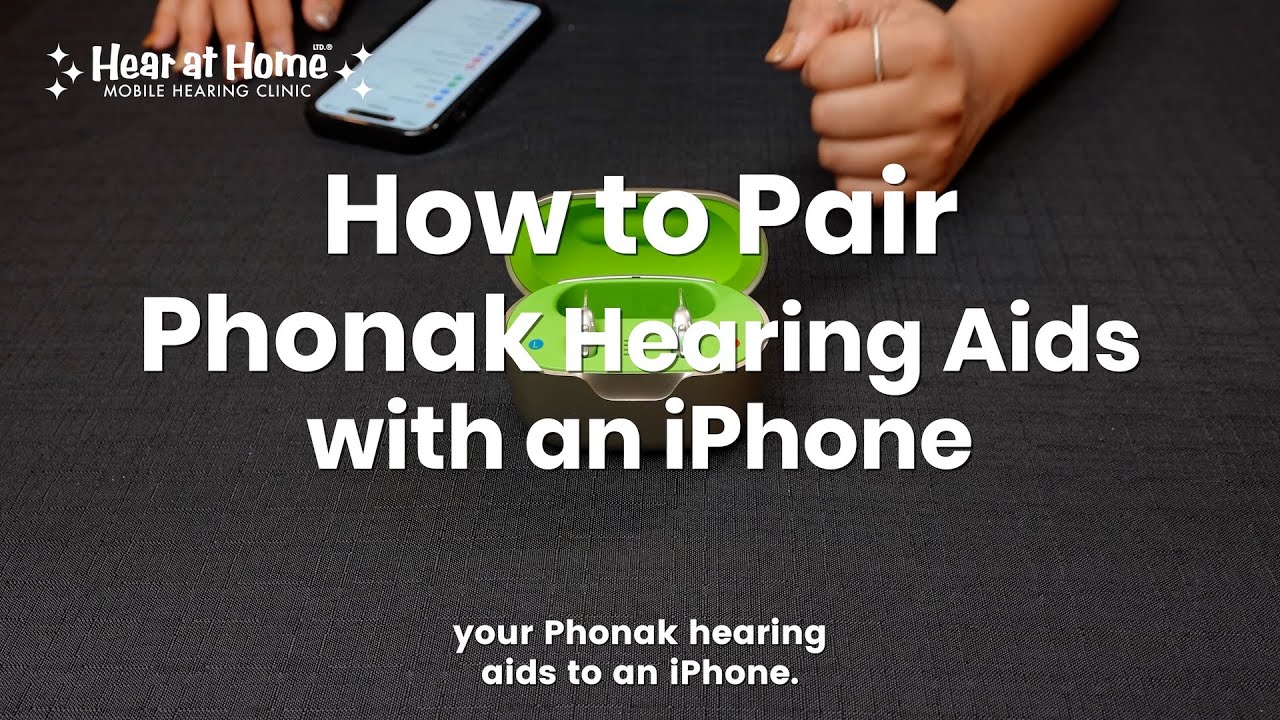 How to Pair Phonak Hearing Aids with iPhone