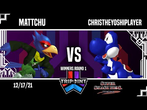 Tripoint Smash 125 - Winners Round 1 - Mattchu(Falco) Vs. ChrisTheYoshiPlayer(Yoshi)