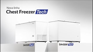 Vídeo de Freezer Horizontal 543 Litros Dupla Ação DA550IFTech Bivolt Metalfrio