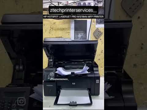 HP HotSpot LaserJet Pro M1218nfs MFP Printer