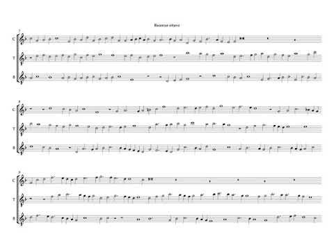 Adrian Willaert - Recercar Ottavo