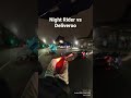 You'll Never Believe What Happens Next: Big Crash Leaves Night Rider and Cyclist Speechless #OMG