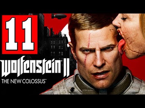 WOLFENSTEIN 2 The New Colossus Walkthrough Part 11 MISSION VENUS Reach The Oberkommando