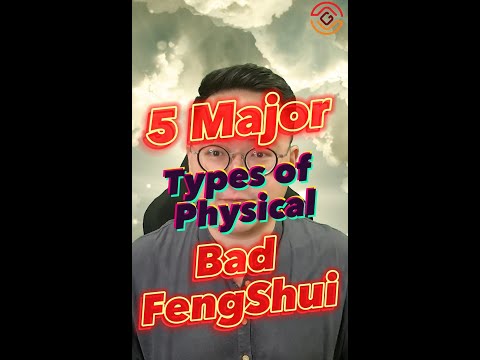 5 Major types of physical BAD FENGSHUI!