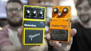 Video thumbnail for Old Distortion-Off... Boss DS-1 vs Nobels DT-1 by TheSuperFunAwesomeHappyTimePedalShow