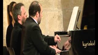 Ashley Wass & Vahan Mardirossian   Brahms Variations on Schumann Op 23, Piano Four Hands