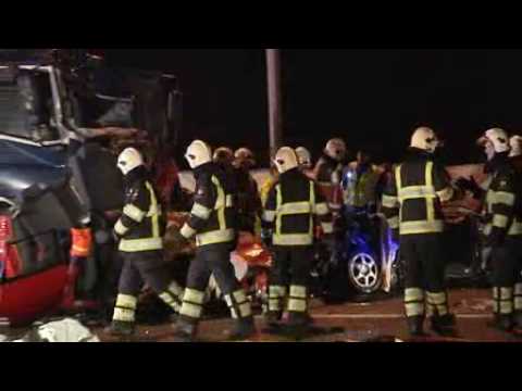 Twee doden bij ongeval A28