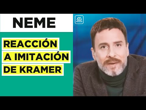José Antonio Neme reacciona ante imitación de Stefan Kramer