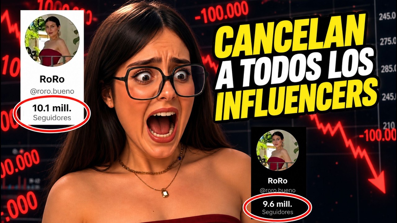 YA COMENZÓ el MOVIMIENTO MUNDIAL para CANCELAR a LOS INFLUENCER, SE LES ACABÓ el NEGOCIO?