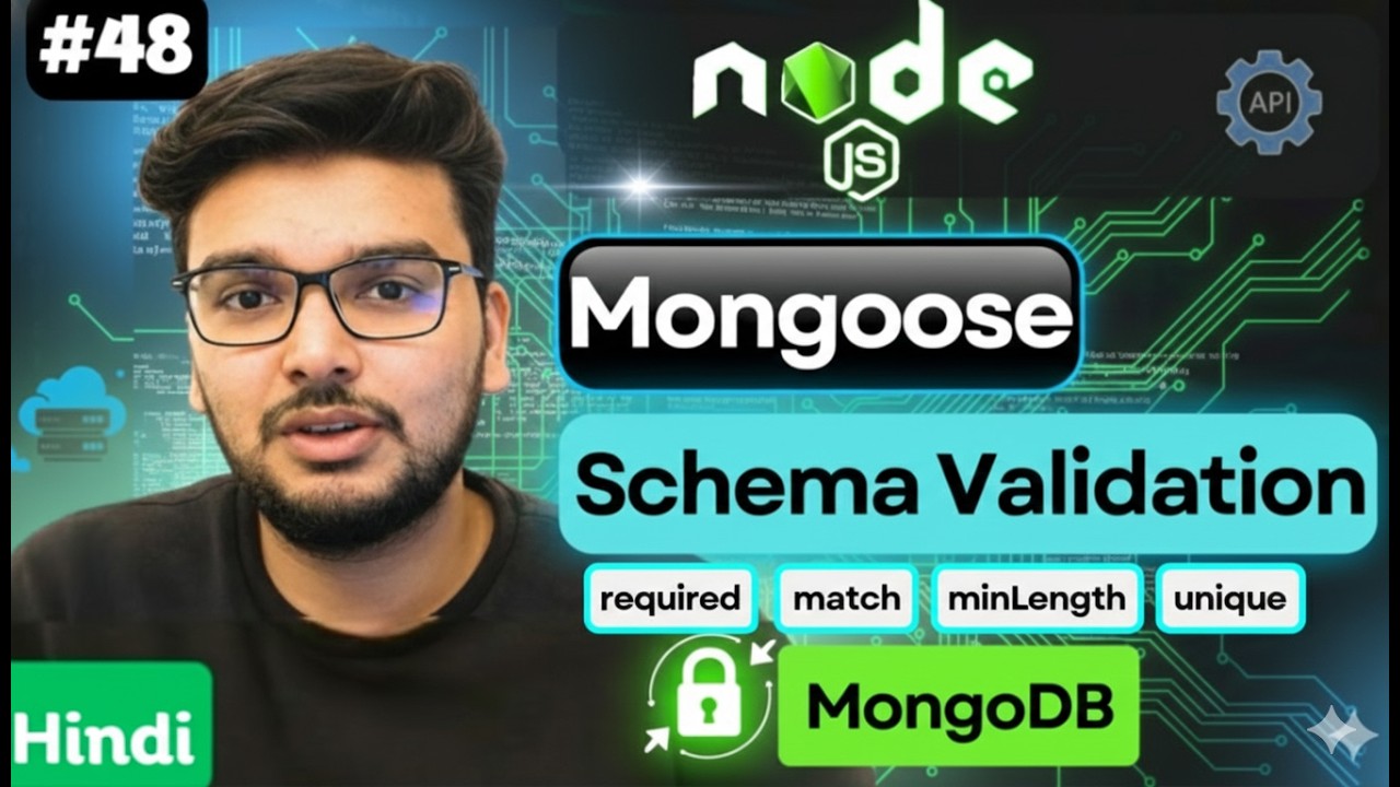 Stop Saving Wrong Data! Mongoose Schema Validation | Required, Unique, Match, minLength, maxLength