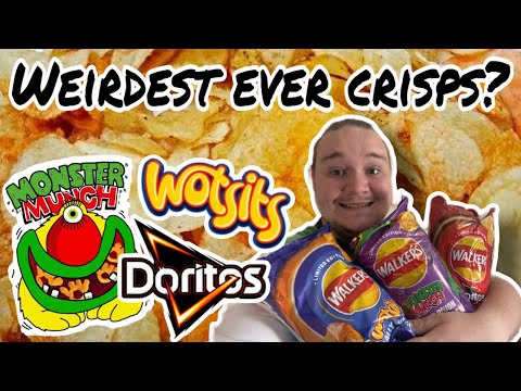 Walkers limited edition flavours! Monster munch wotsits and Doritos review!