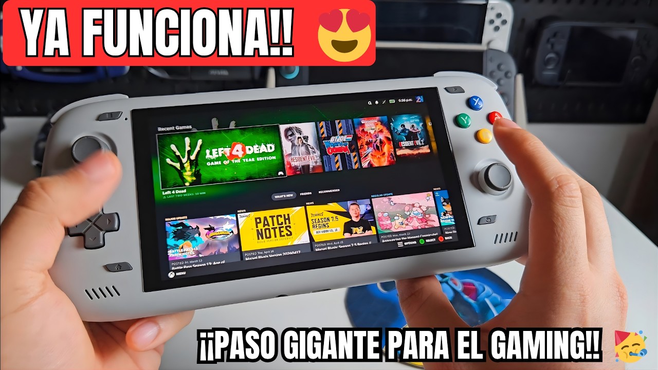 😳 ¡YA FUNCIONA! Probé Steam en una consola Android (ARM)
