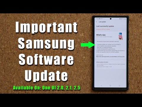 New Important Software Update for Samsung Galaxy Smartphones! - What's New?
