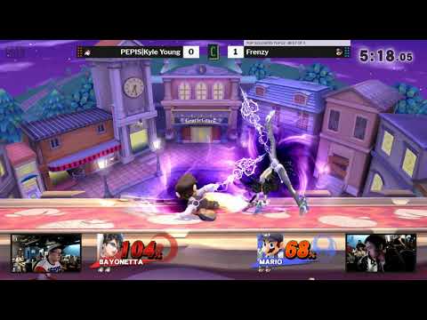 Chronicles: Origins 3 Top 32 Losers Top 12 - Kyle Young (Bayonetta) vs Frenzy (Mario)