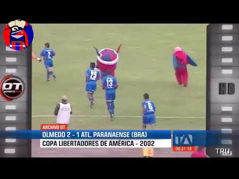 C.D.OLMEDO 2 VS Athletico Paranaense 1....Copa Libertadores 2002.