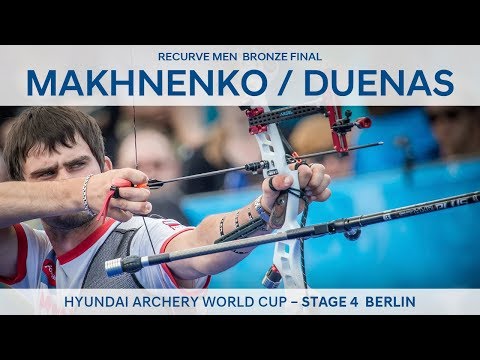 Artem Makhnenko v Crispin Duenas – Recurve Men Bronze Final | Berlin 2017