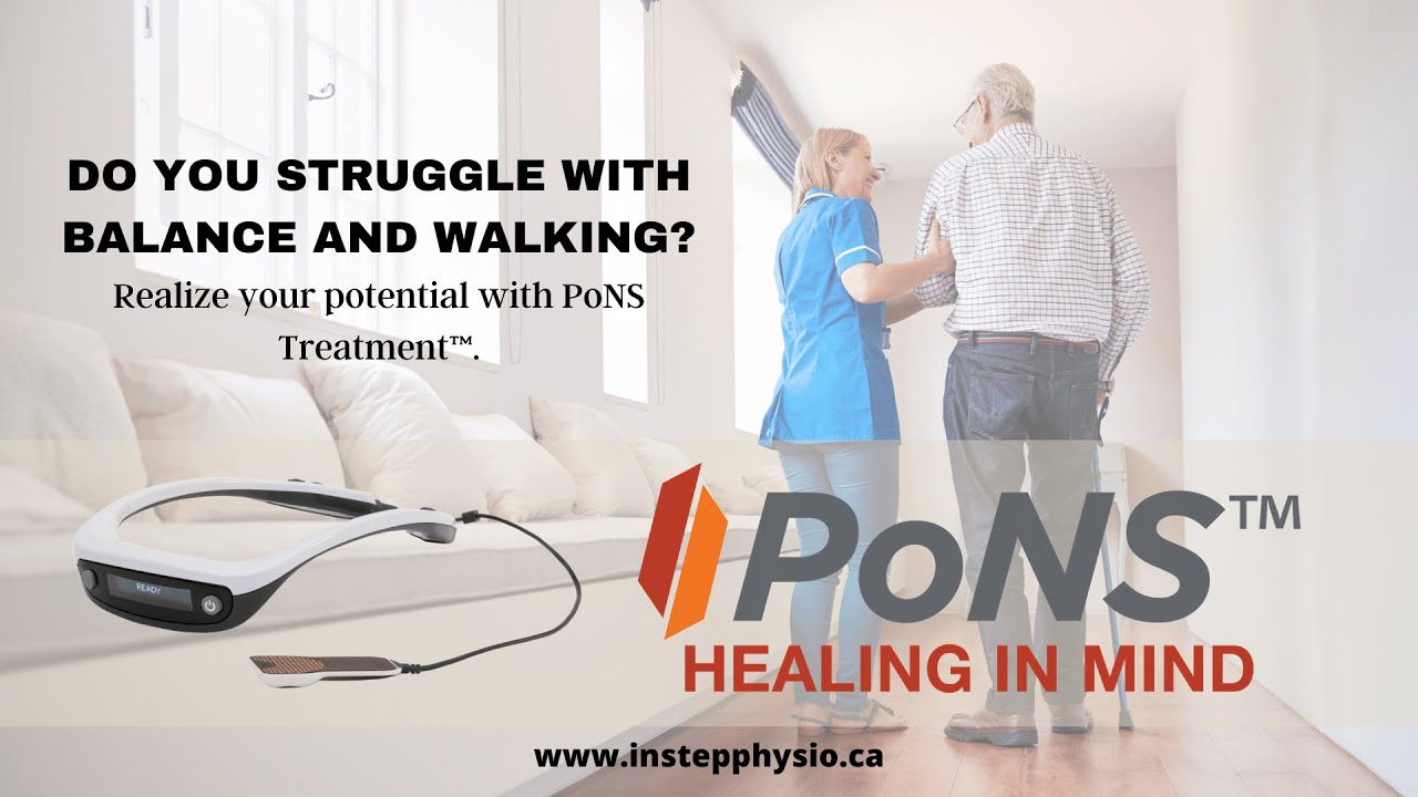 PoNS Treatment for Brain Injury & Multiple Scleroisis in Edmonton - InStep Physical Therapy Clinic