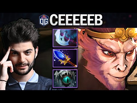 OG.CEB MONKEY KING WITH SKADI-AGHANIMS - DOTA 2 7.27 GAMEPLAY