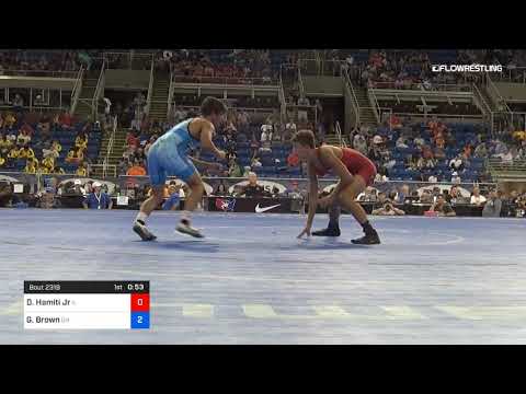 145 Lbs Semis Dean Hamiti Jr Illinois Vs Gavin Brown Ohio