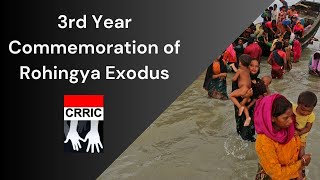 3rd Year of Rohingya Exodus-Panel discussion and Documentary ‘Nigrohokal’ A Long Road of Persecution