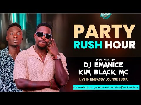 PARTY RUSH HOUR VOL 1-KIM BLACK MC, DJ EMANICE.(HARD BEATS)