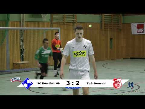 28. Hallenfußballstadtmeisterschaften Zwischenrunde Spiel 11 : SC Dorstfeld 09 - TuS Deusen