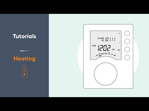 Tybox 827 Heating and Hot water Programmer with built in thermostat I Advice from Delta Dore