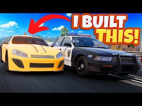 My 1,400HP Sports Car Build in Automation is DUMB FUN! (BeamNG Drive)