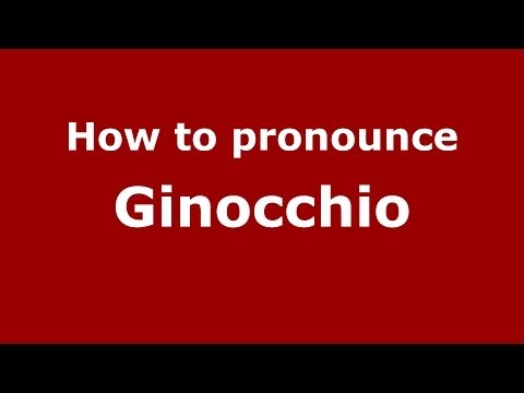 How to pronounce Ginocchio (Italian/Italy) - PronounceNames.com