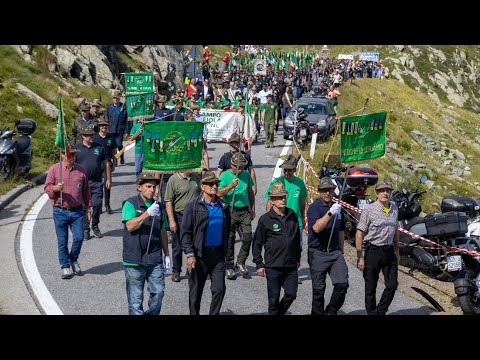 Passo San Marco, il raduno degli alpini