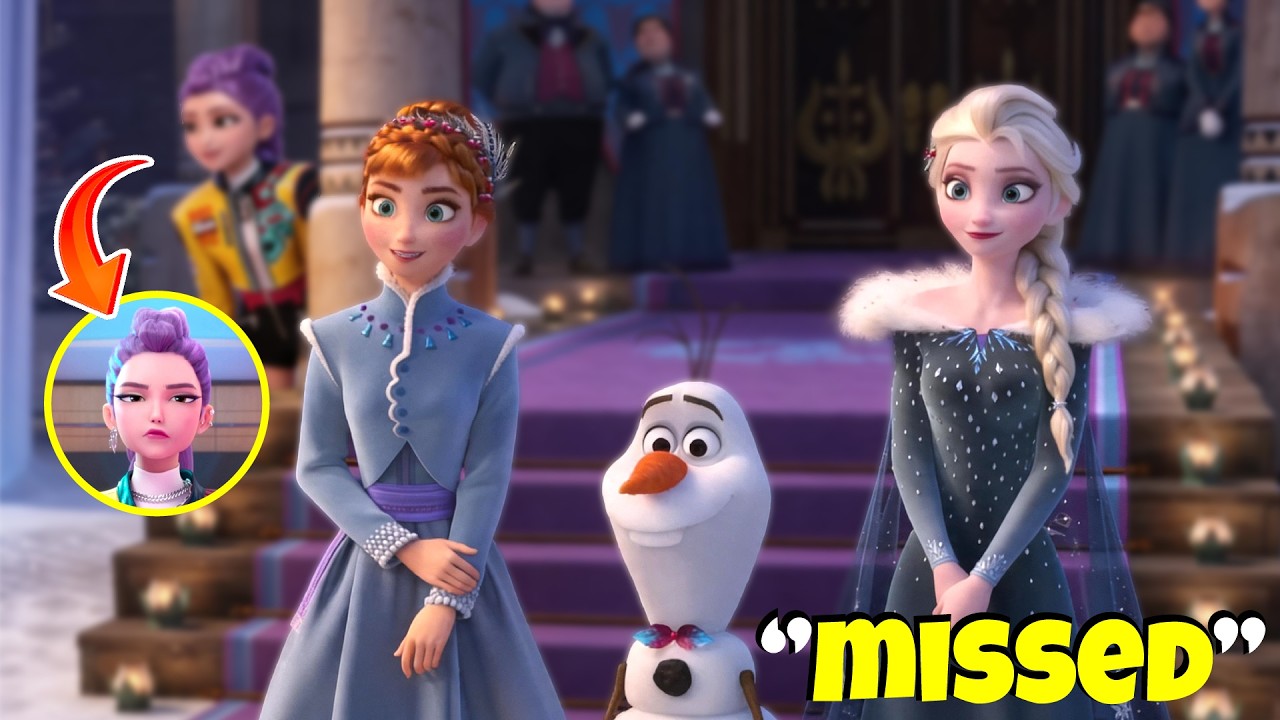 10 Hidden Things You Didn't Notice in FROZEN ⛄❄️