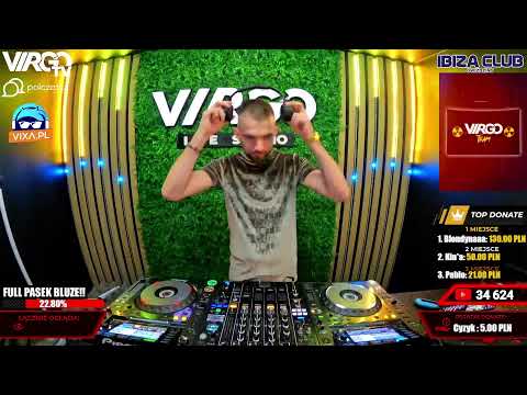 VIRGO LIVE MIX! - WYGRAJ BLUZE + CZAPKE!
