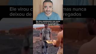 Ele virou caminhoneiro mas nunca deixou de servir os empregados #shorts