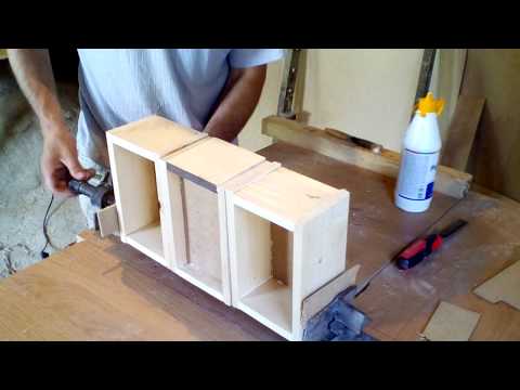 Резьба по дереву. Грубая заготовка шкатулок.