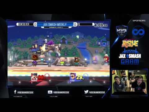 JSW 2/25/16 - Quiksilver(Luigi) Vs. VGR | Fil(Mario) LQ