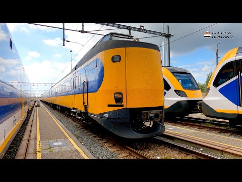 The magnificent view from a Koploper cockpit: Schiphol - Apeldoorn ICM 11/9/2022