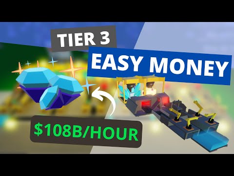 EASIEST WAY TO EARN MONEY IN TIER 3 (DIAMOND CHARMS!) - ROBLOX Factory Simulator