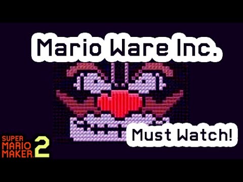 Amazing Wario Ware Inc Level  ― Best Levels of Super Mario Maker 2