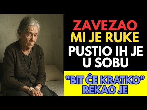 ISTINITA PRIČA IZ KNINA 👵💔 Zavezali su mi ruke i pustili goste — muž je rekao: “Bit će kratko”