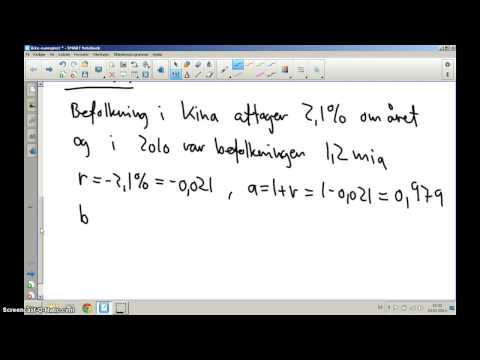 For 1u MaB - lave eksponentielle modeller