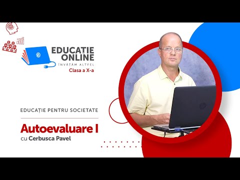 Educație pentru societate, Clasa a X-a, Autoevaluare I