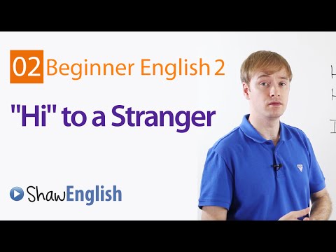 Beginner English Introduction