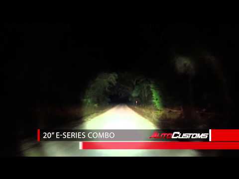 Rigid Industries E-Series Combo 20 Inch LED Light Bar Review - AutoCustoms.com