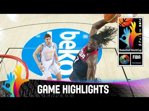 Ukraine v USA - Game Highlights - Group C - 2014 FIBA Basketball World Cup