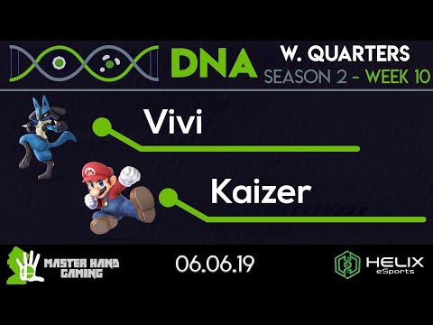 DNA 2.10 - Vivi (Incineroar, Lucario) vs Kaizer (Mario) - W Quarterfinals
